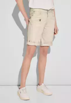 Шорты STREET ONE с функцией отворота, цвет Clean Sand