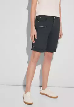 Шорты STREET ONE с функцией отворота, серый