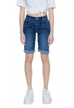 Шорты Street One с высокой талией, синий