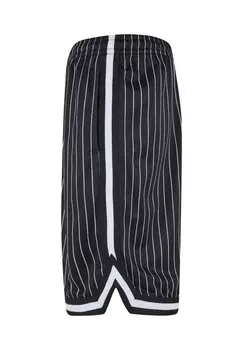 Шорты Striped Urban Classics, черно-белые