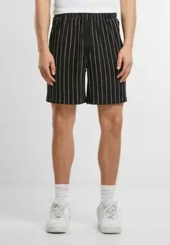 Шорты STRIPED Urban Classics, черный