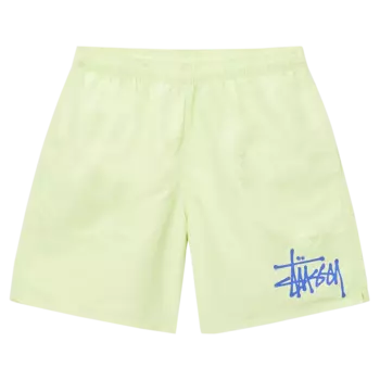 Шорты Stussy Big Basic Water 'Pistachio', зеленый