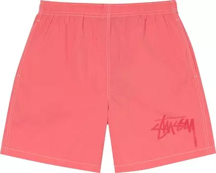 Шорты Stussy Big Stock Nylon Short 'Coral', розовый