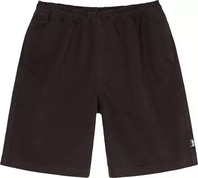 Шорты Stussy Brushed Beach Short 'Espresso', коричневый