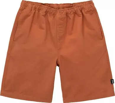 Шорты Stussy Brushed Beach Short 'Rust', коричневый