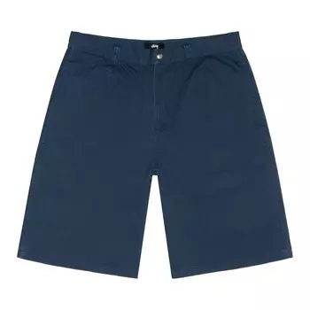 Шорты Stussy Chino Work Short, синий