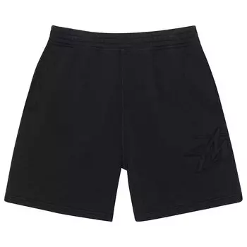 Шорты Stussy Fleece Tonal Appliqu Short, черный