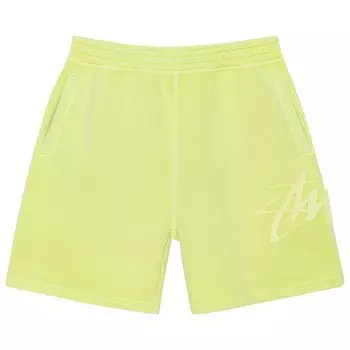 Шорты Stussy Fleece Tonal Appliqu Short, зеленый