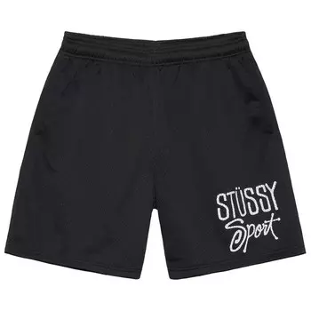Шорты Stussy Mesh Short Sport, черный