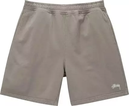 Шорты Stussy Overdyed Stock Logo Short 'Sand', серый