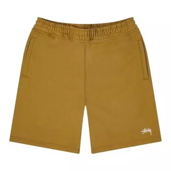 Шорты Stussy Stock Logo Short, оливковый