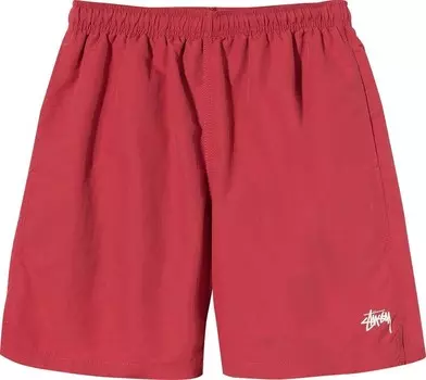 Шорты Stussy Stock Water Short 'Red', красный