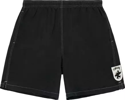 Шорты Stussy Surfman Water Short 'Black', черный