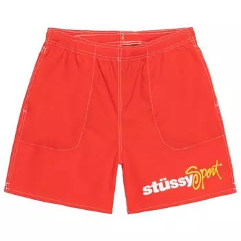 Шорты Stussy Water Short Sport, цвет Bright Red