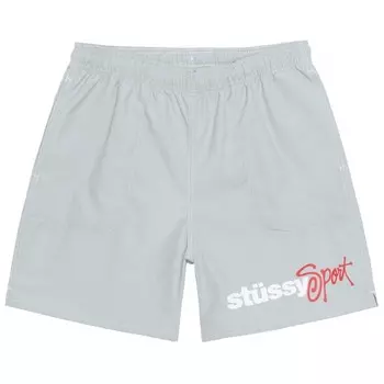 Шорты Stussy Water Short Sport, цвет Concrete