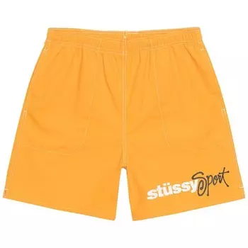 Шорты Stussy Water Short Sport, цвет Tangerine