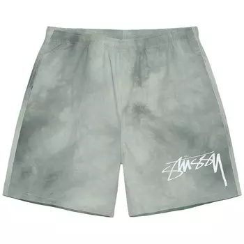Шорты Stussy Wave Dye Nylon Short, зеленый