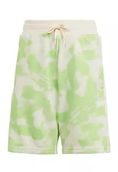 Шорты SUMMER ALLOVER PRINT adidas Originals, цвет white semi green spark