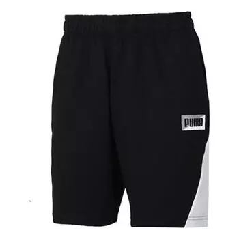 Шорты summer print shorts 'black' Puma, черный