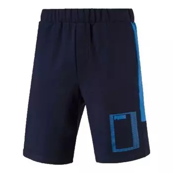 Шорты summer rebel lightweight shorts 'blue' Puma, синий