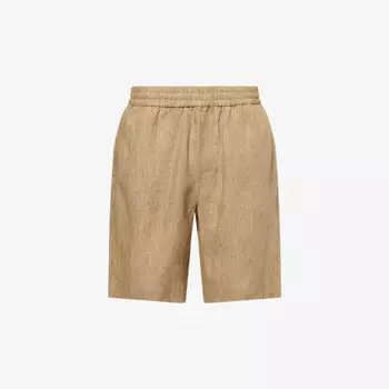 Шорты Sunspel с накладными карманами, бежевый