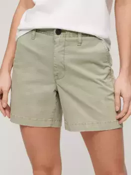 Шорты Superdry Classic Chino, цвет dusty/mint/green