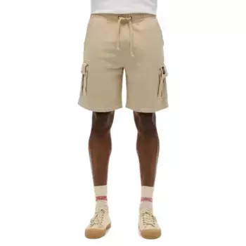 Шорты Superdry Contrast Stitch cargo, бежевый