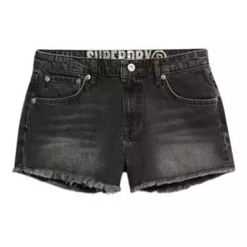 Шорты Superdry Hot denim, черный