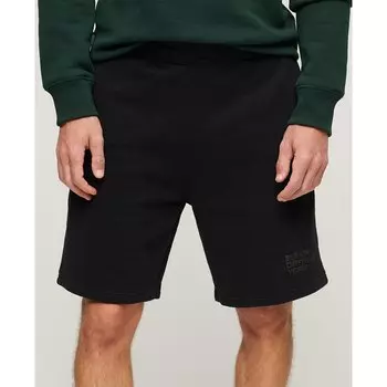 Шорты Superdry Luxury Sport Loose Sweat, черный