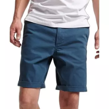 Шорты Superdry Officier Chino, синий