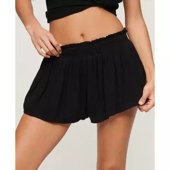 Шорты Superdry Smocked Beach, черный