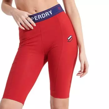 Шорты Superdry Sportstyle Essential Cycling, красный