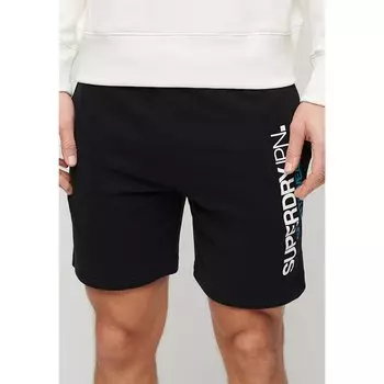 Шорты Superdry Sportswear Logo Loose Sweat, черный
