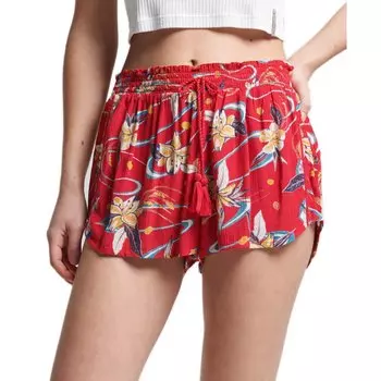 Шорты Superdry Vintage Beach Printed, красный