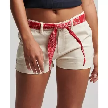 Шорты Superdry Vintage Hot Chino, бежевый