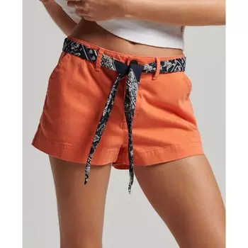 Шорты Superdry Vintage Hot Chino, оранжевый