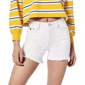 Шорты Superdry Vintage Mid Rise Slim, белый