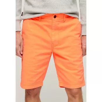 Шорты Superdry Vintage Officer Chino, оранжевый