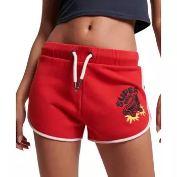 Шорты Superdry Vintage Roll With It, красный