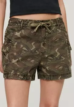Шорты Superdry, зеленый