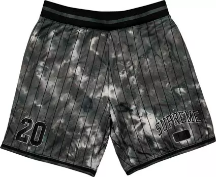 Шорты Supreme Dyed Basketball Short 'Black', черный