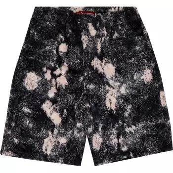 Шорты Supreme Faux Fur, черный