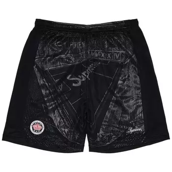 Шорты Supreme Jacquard Soccer Short, черный