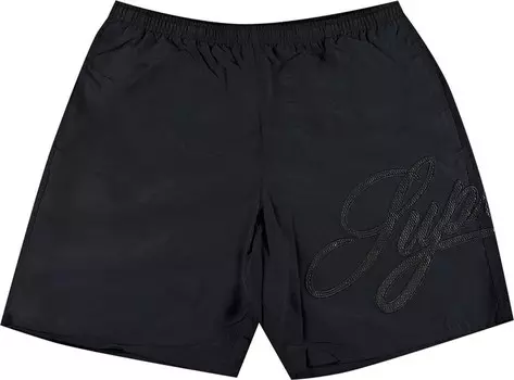 Шорты Supreme Mesh Script Water Short 'Black', черный