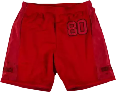 Шорты Supreme Monogram Short 'Red', красный