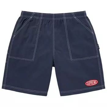 Шорты Supreme Nylon Painter Short, синий