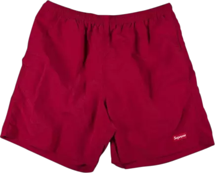 Шорты Supreme Nylon Water Short 'Red', красный