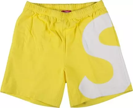 Шорты Supreme S Logo Short 'Yellow', желтый