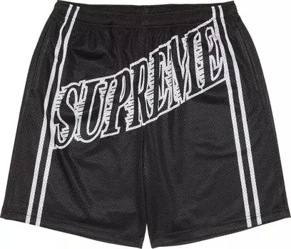 Шорты Supreme Slap Shot Baggy Mesh, черный
