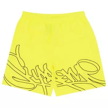 Шорты Supreme Tag Water Short, желтый